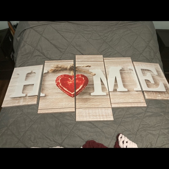 HOME wall decor *SOLD* - Picture 2 of 2